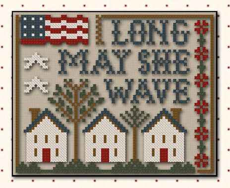 Long May She Wave Thread Kit